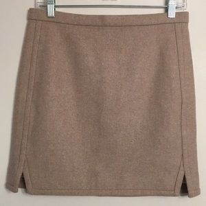 J CREW Women’s Wool Blend Mini Skirt